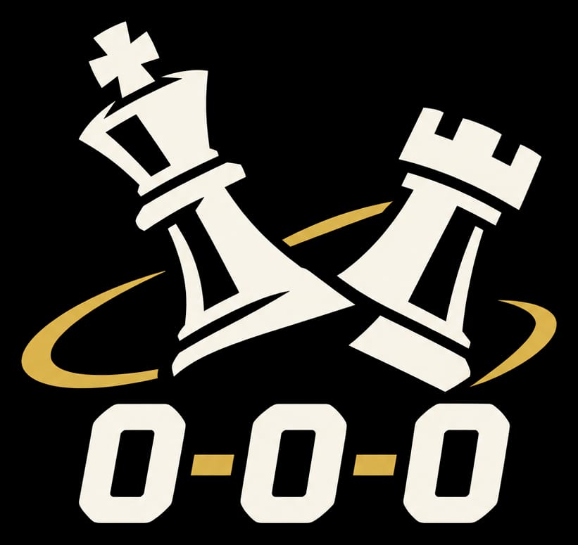 Variante du logo du Grand Roque sur fond noir